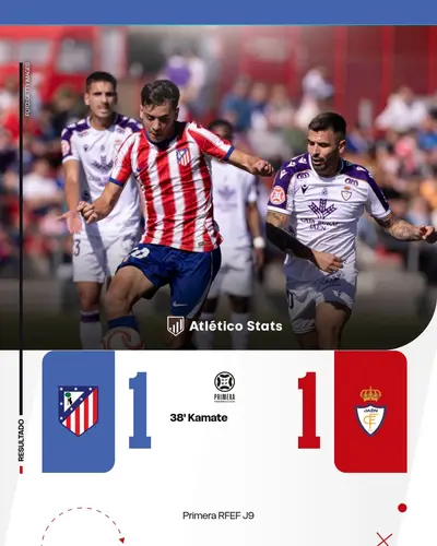 Atlético Madrileño 1-1 Jaén: la maldición continúa